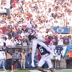 Indiana thwarts Penn State upset bid with catch of the year