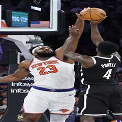 Even Mitchell Robinson was surprised by his latest eye-popping Knicks performance: ‘Damn’