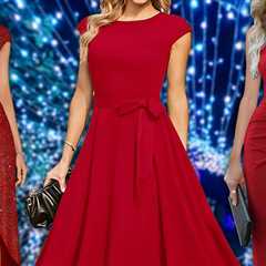 Festive Red Dresses for the Holiday Season