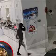 Tekashi 6ix9ine's Mom, Pup Manhandled by Burglars in Home-Invasion Video