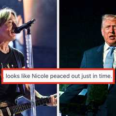 People Are Reacting To Keith Urban Covering Pink Pony Club At Mar-A-Lago In Front Of Trump