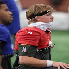 Jaxson Dart takes big step toward Giants return after concussion absence