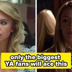 I Hope You Watch A Lot Of YA Shows, Or Else You Won't Be Able To Pass This Trivia Quiz