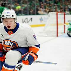 Cal Ritchie starting to make positive strides in his game for Islanders