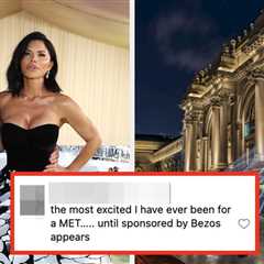 The Met Gala 2026 Is Facing Major Backlash After People Found Out That Jeff Bezos And His Wife Are..