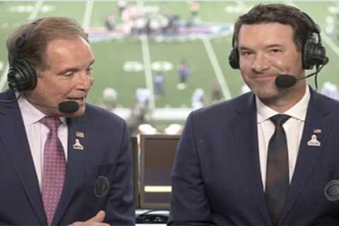 Tony Romo makes inexplicable noise during Chiefs-Bills showdown