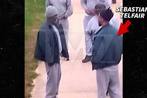 Diddy Hanging With Former NBA Star Sebastian Telfair in Prison, See Pics