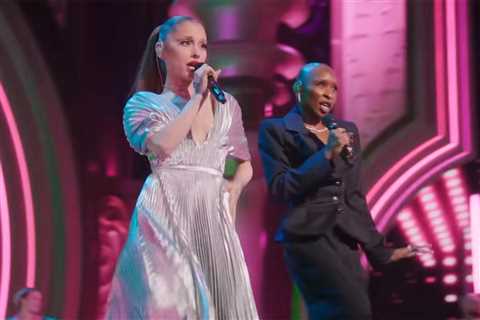 Watch Ariana Grande & Cynthia Erivo Go Toe to Toe in First ‘Wicked’ Concert Special Sneak Peek