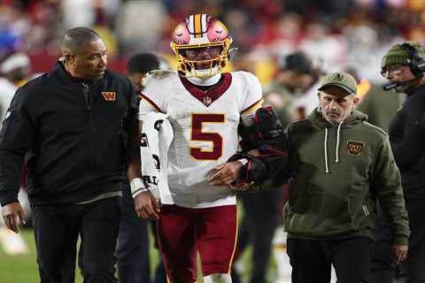 Commanders coach Dan Quinn makes stunning Jayden Daniels injury admission