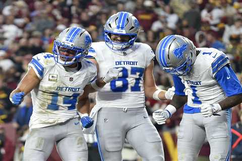 Lions’ Amon-Ra St. Brown apologizes if his ‘Trump dance’ celebration ‘offended anyone’