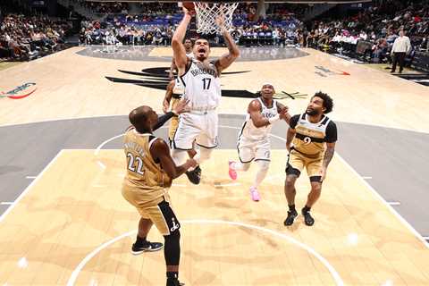 Nets finally get second win with blowout over lowly Wizards