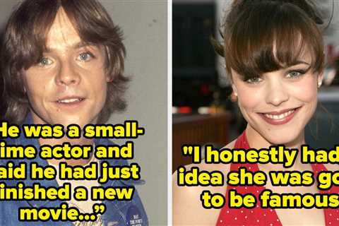 “I Honestly Had No Idea She Was Going To Be Famous”: 16 Stories Of Normal People Who Dated Or..