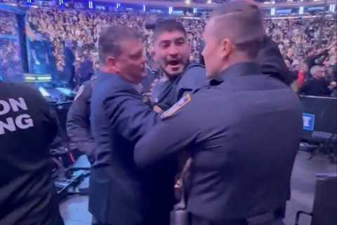 Wild UFC brawl at MSG was sparked by Dillon Danis’ controversial AI video
