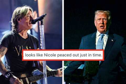 People Are Reacting To Keith Urban Covering Pink Pony Club At Mar-A-Lago In Front Of Trump