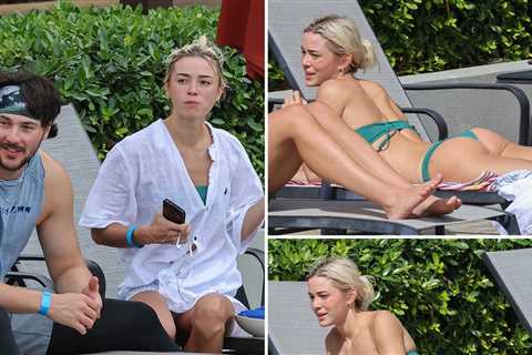 Livvy Dunne Lounges In Bikini During Vacation With Paul Skenes