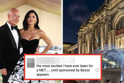 The Met Gala 2026 Is Facing Major Backlash After People Found Out That Jeff Bezos And His Wife Are..