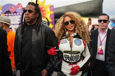 Beyoncé Makes Surprise Appearance at F1 Las Vegas Grand Prix With Jay-Z