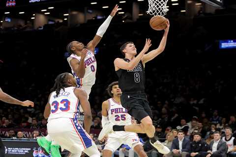 Nets struggle without Michael Porter Jr. during ugly NBA Cup loss to 76ers
