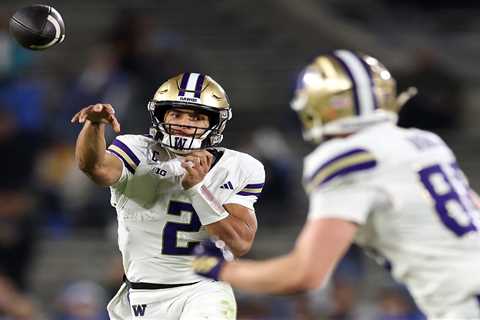 Oregon vs. Washington prediction: Odds, picks, and best bet for Big Ten showdown