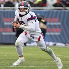 Giants hoping for no more interruptions to Jaxson Dart’s turbulent season with QB back vs. Patriots