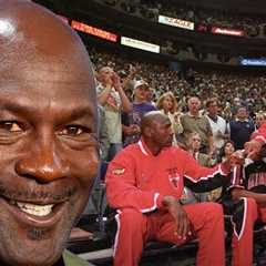 Michael Jordan Fan Plays Bulls Intro Music As NBA Legend Walks Into Court