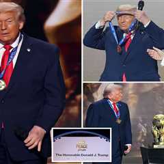 President Trump honored as ‘very first winner’ of FIFA Peace Prize at World Cup 2026 draw in DC