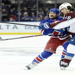 Rangers’ effort in loss to NHL-leading Avalanche needs to etch place in still-forming identity