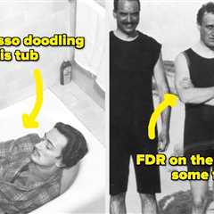 49 Photos Of Historical Figures Just Sort Of Hanging Around That Have Low-Key Broken My Brain