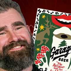 Jason Kelce Lends Voice For Garage Beer's Holiday Vinyl Record