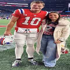 Patriots QB Drake Maye opens up on wife Ann Michael’s viral baking fame