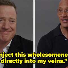 Dwayne Johnson Thanked Brendan Fraser For Kicking Off His Hollywood Career With The Mummy Returns,..