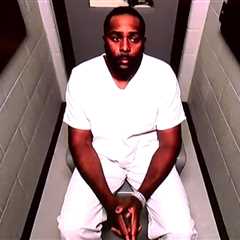 Ex-Michigan football coach Sherrone Moore seen in prison jumpsuit as he’s charged with felony