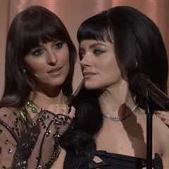 Lily Allen Surprises With Dakota Johnson Cameo During ‘Madeline’ Performance on ‘SNL’: Watch
