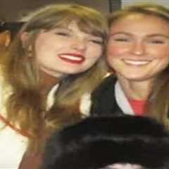 Taylor Swift caps off birthday weekend by taking in Chiefs-Chargers game with Kylie Kelce