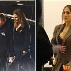 Ben Affleck Sees Both Jennifer Garner and Jennifer Lopez at Son Samuel's Show