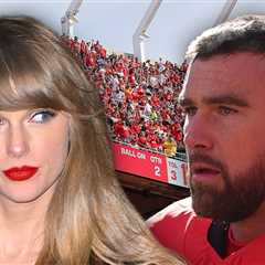 Taylor Swift Plays Aunt to Travis Kelce's Nieces While Chiefs Are Eliminated From Playoffs