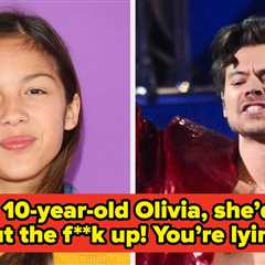 Olivia Rodrigo Just Admitted That She Used To Write Harry Styles Fanfiction As A Kid — And Revealed ..