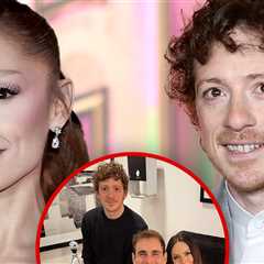 Ethan Slater Seen Supporting Ariana Backstage at 'SNL'