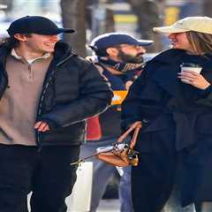 Tate McRae takes NYC stroll with Jack Hughes one day after attending Devils game