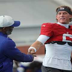 Jaxson Dart faces the next critical step in his Giants development