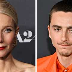 Gwyneth Paltrow Accidentally Dissed Timothée Chalamet With Unsolicited Skincare Tips, And It's..