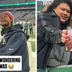 Cardi B Ditches Cold Temperatures At Stefon Diggs' Game