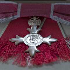 What is the difference between an MBE, OBE, CBE and a knighthood?