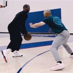 Chris Paul hoops with Mookie Betts at Clippers’ facility as NBA future remains in limbo