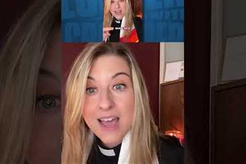 A female priest walks into a bar...