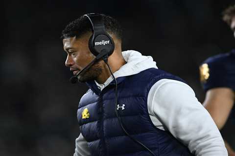 Notre Dame’s Marcus Freeman: ‘Humbling’ to be held in high regard by Giants