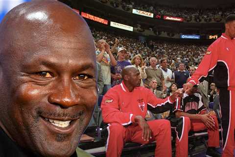 Michael Jordan Fan Plays Bulls Intro Music As NBA Legend Walks Into Court