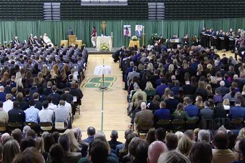 Massive crowd attends former Siena lacrosse coach Liam Gleason’s funeral after shocking death