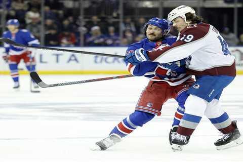 Rangers’ effort in loss to NHL-leading Avalanche needs to etch place in still-forming identity