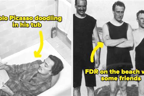 49 Photos Of Historical Figures Just Sort Of Hanging Around That Have Low-Key Broken My Brain